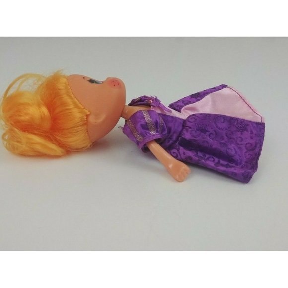 Greenbrier International Fasion Doll 5.5" in Purple Dress - Picture 2 of 7